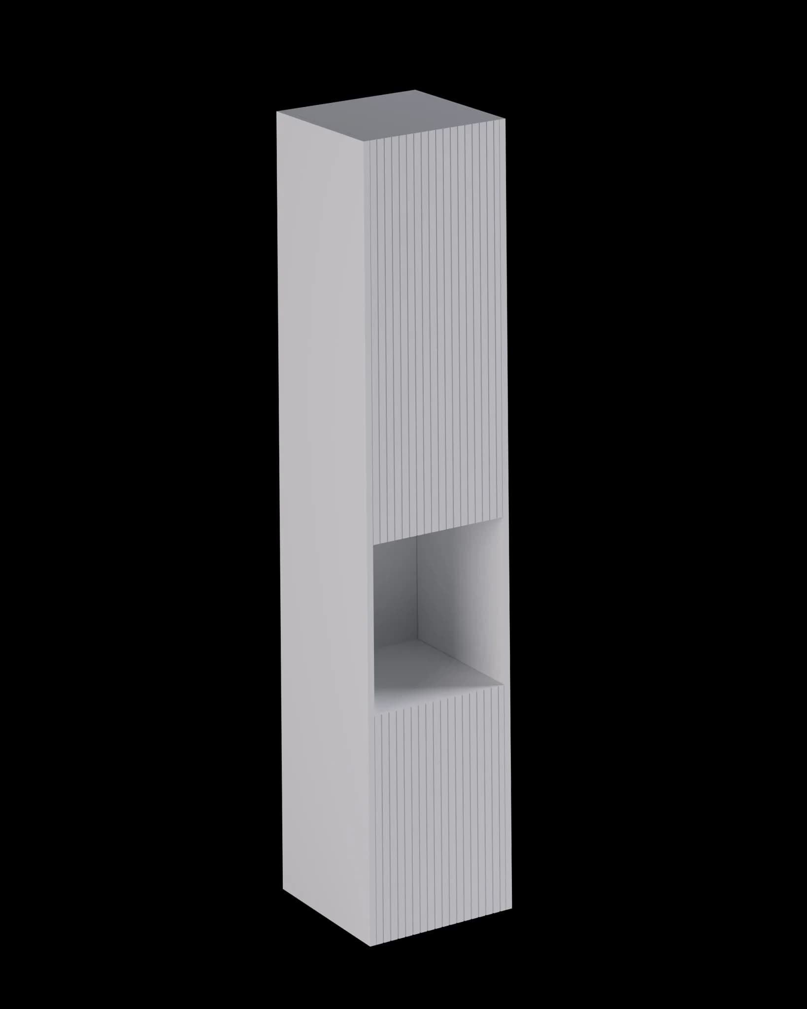 Modena Hoge Kast 35cm, rechts, met nis