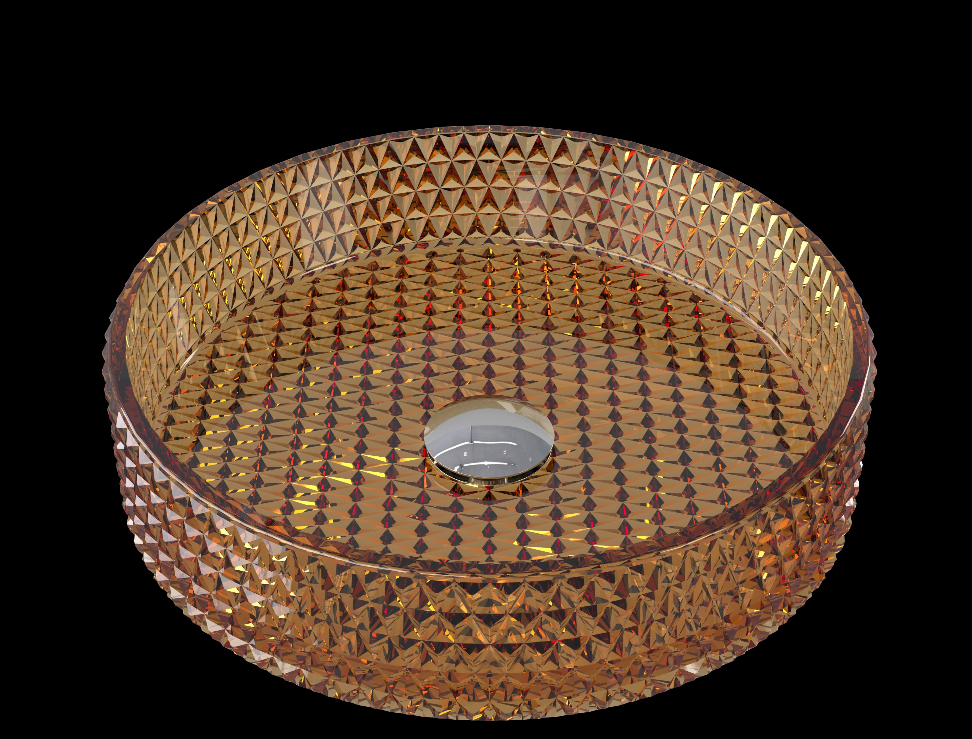 Badkamermeubel in Bruin (Amber)