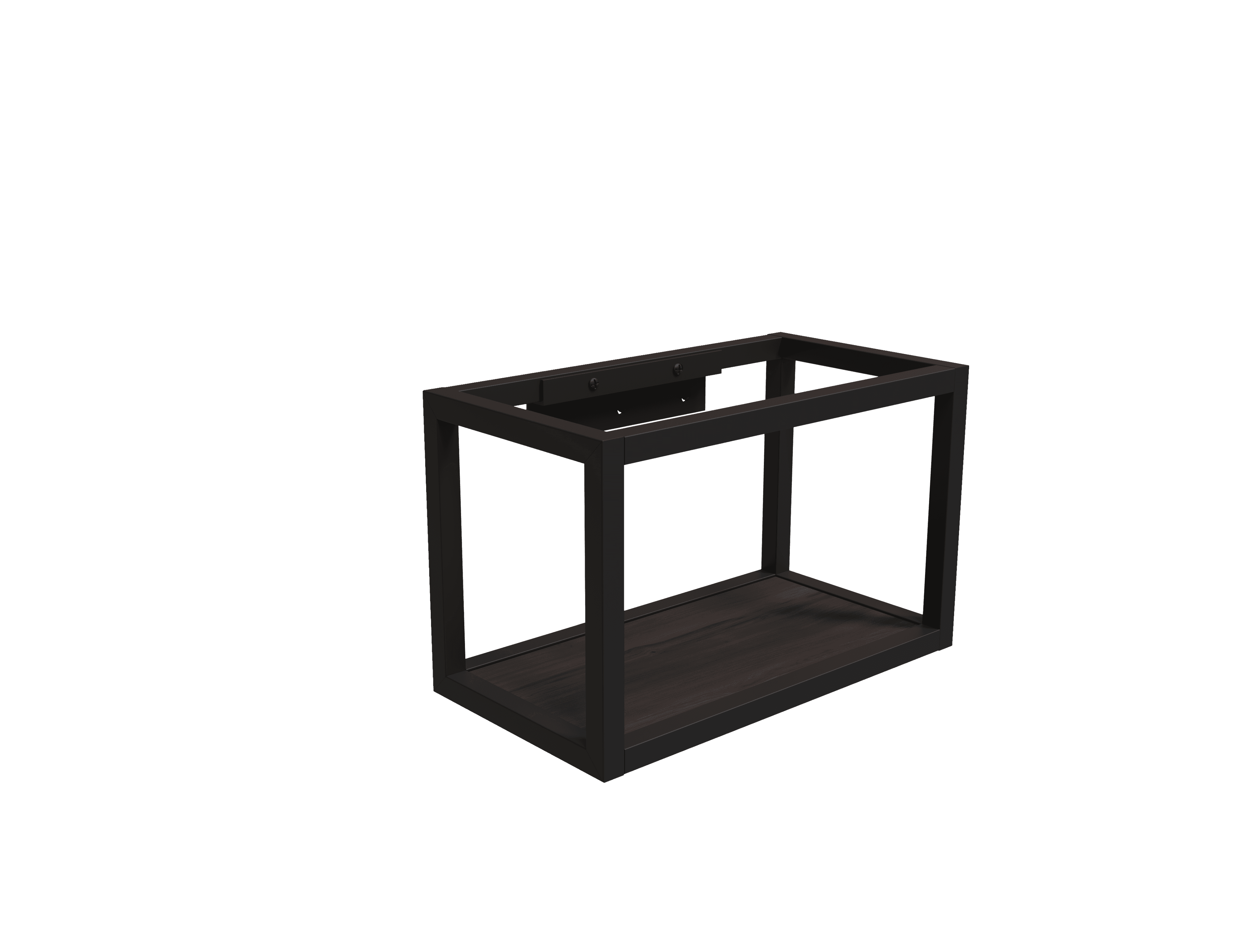 Sjithouse Stalen Frame, mat zwart