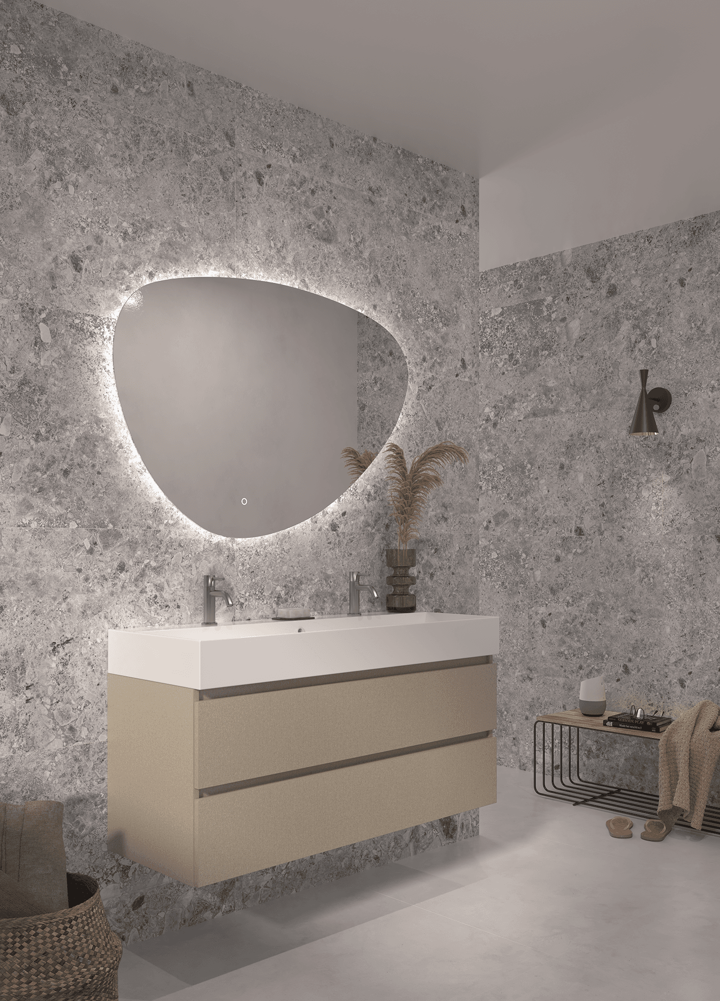 Cube 120 Tweed Beige Avia