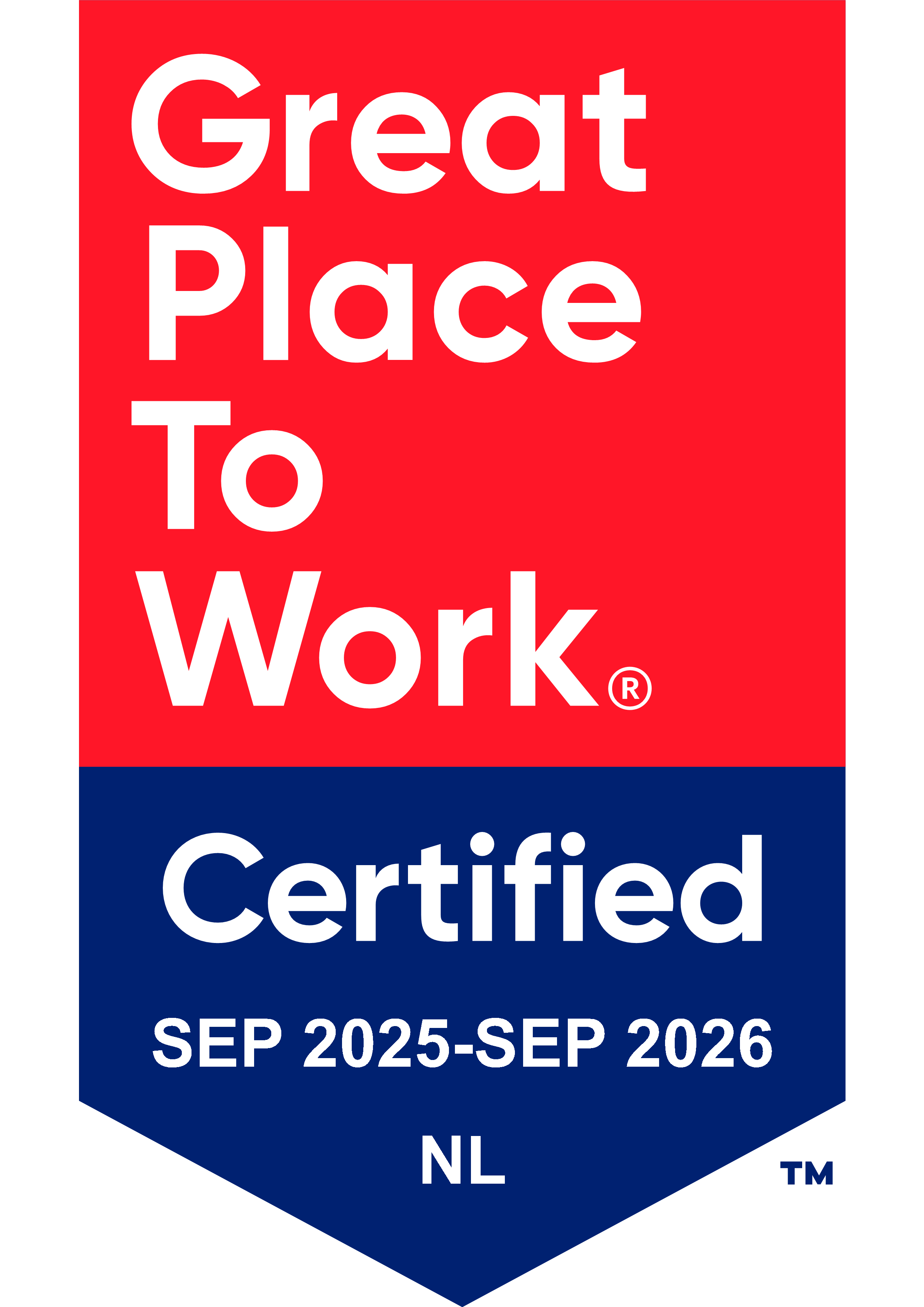 Great Place to Work gecertificeerd